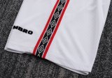 Retro Manchester United Long Home Kids   1:1 Quality Soccer Jersey 1998-1999