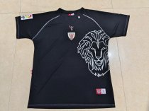 Retro Bilbao black  1:1 Quality Soccer Jersey  2005-2008
