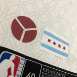 Chicago Bulls City Edition  White  #2 BALL 1:1 Quality NBA  Season Jerseys  2023