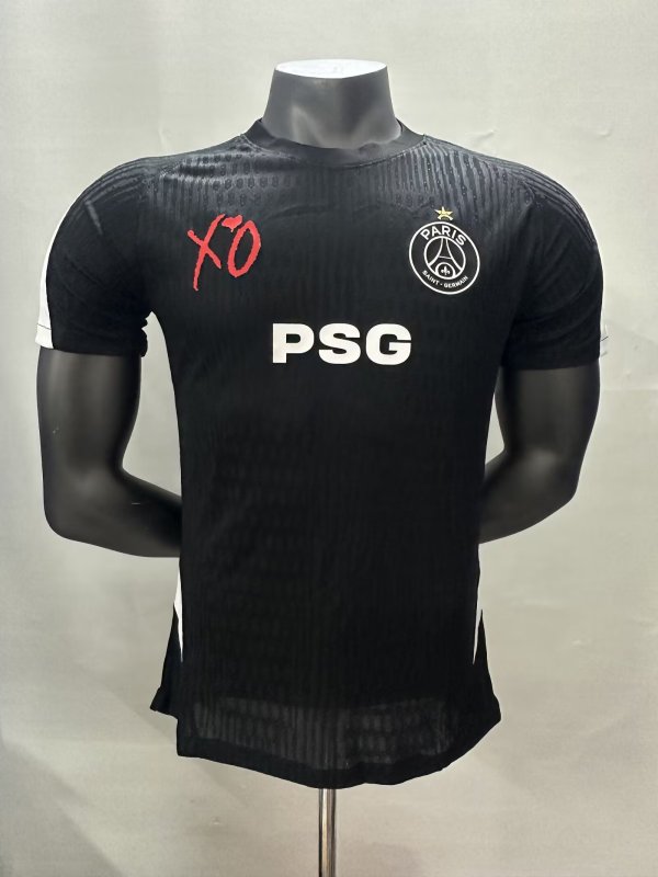 PSG Paris  Training clothes  player  1:1 Quality Soccer Jersey   25-26