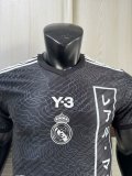 Real Madrid Y-3 Black  Player 1:1 Quality Soccer Jersey  25-26