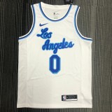 Los Angeles Lakers White Latin Night #0 WESTBROOK  1:1 Quality NBA Season Jerseys
