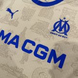 Marseille Third fourth Away Player 1:1 Quality Soccer Jersey  25-26