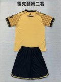 Wrexham third away kids  1:1 Quality Soccer Jersey   24-25