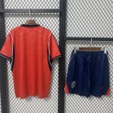 England  Away Fans With Pants Sets  1:1 Quality Soccer Jersey   26-27 (2026)