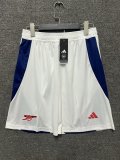 Arsenal home shorts pants 1:1 Quality Soccer Jersey  24-25