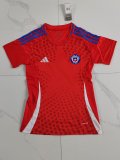 Chile home women  Fans 1:1 Quality Soccer Jersey   24-25