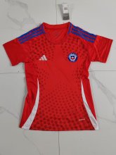 Chile home women  Fans 1:1 Quality Soccer Jersey   24-25