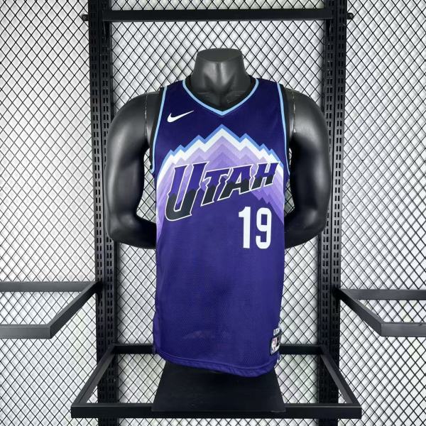 Utah Jazz  Purple #19 BAILEY 1:1 Quality NBA  Season Jerseys 2026