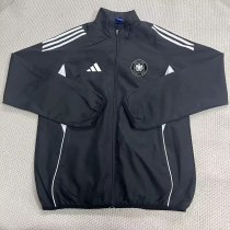 Germany Windbreaker  Black 1:1 Quality Soccer Jersey  25-26