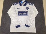 Adidas Clover Long Sleeve T-shirt  White Fans 1:1 Quality Soccer Jersey  25-26