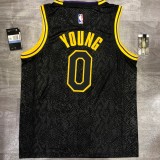 Los Angeles Lakers Black Mamba Great Snake Edition #0 YOUNG 1:1 Quality NBA Season Jerseys