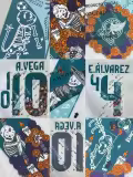Mexico Away Day of the Dead   Fans  1:1 Quality Soccer Jersey   24-25