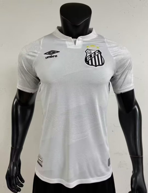 Santos Home player 1:1 Quality Soccer Jersey   24-25