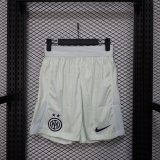 Inter Milan  Pants   Away White Player  1:1 Quality Soccer Jersey   25-26