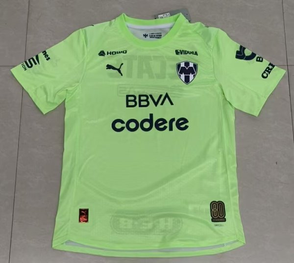 Monterrey Goalkeeper Green Player 1:1 Quality Soccer Jersey 25-26