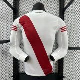 River Plate Home long  Player   1:1 Quality Soccer Jersey (可配广告) 25-26