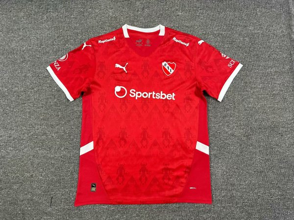 Independiente  home fans  1:1 Quality Soccer Jersey  25-26