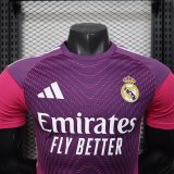 Real Madrid  Purple  Player 1:1 Quality Soccer Jersey   25-26