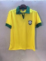 Retro Brazil Home 1:1 Quality Soccer Jersey  1962