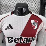 River Plate Home Long  Player   1:1 Quality Soccer Jersey   25-26