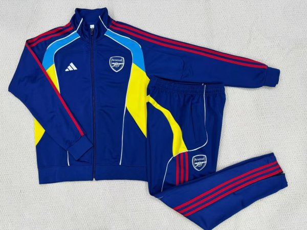 Arsenal  jacket  Blue set 25-26