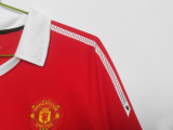 Retro Manchester United long Home 1:1 Quality Soccer Jersey  2010-2011