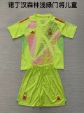 Nottingham Forest goalkeeper kids 1:1 Quality Soccer Jersey  24-25