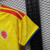 Colombia Women Home Cheerleading Team Player 1:1 Quality Soccer Jersey 26-27（2026）