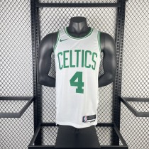 Boston Celtics White #4 HOLIDAY 1:1 Quality NBA Jerseys  2023