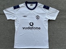 Retro Manchester united away 1:1 Quality Soccer Jersey 2000-2001