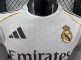 Real Madrid  Home  Player long   1:1 Quality Soccer Jersey   25-26