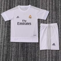 Retro Real Madrid home  kids  2015-2016