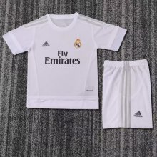 Retro Real Madrid home  kids  2015-2016