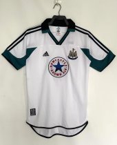 Retro Newcastle Away Fans  1:1 Quality Soccer Jersey  1999-2000