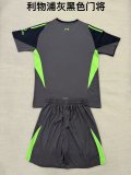 Liverpool Goalkeeper dark gray  Kids 1:1 Quality Soccer Jersey  25-26