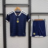 Scotland Home  Kids fans 1:1 Quality Soccer Jersey 26-27（2026）