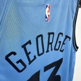 Los Angeles Clippers City Edition #13 GEORGE  Blue NBA Jerseys  2025