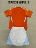 Houston Dynamo FC Home kids  1:1 Quality Soccer Jersey   25-26