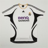Retro Real Madrid Training White Fans 1:1 Quality Soccer Jersey 2006-2007