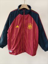 Spain Windbreaker Sets With pants  Red  1:1 Quality Soccer Jersey  26-27 (2026)