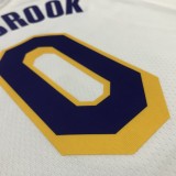 Los Angeles Lakers 75 Year  White #0 WESTBROOK  1:1 Quality NBA Season Jerseys 2022