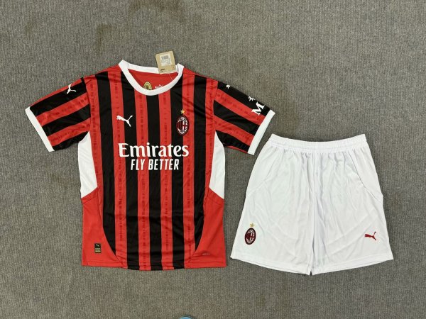 AC Milan  Home  Fans suit  1:1 Quality Soccer Jersey  24-25
