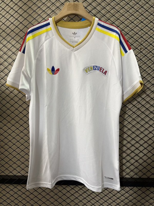 Venezuela Away Fans 1:1 Quality Soccer Jersey  26-27 (2026)