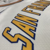 Golden State Warriors White San Francisco #11 THOMPSON 1:1 Quality NBA Season Jerseys
