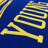 Golden State Warriors Blue Tram City Edition #6 YOUNG 1:1 Quality NBA Season Jerseys 2021