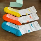 Nike X Stussy Socks  long tube Basketball training  3 pair  socks