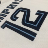 Memphis Grizzlies white #12 MORANT 1:1 Quality NBA Jerseys 2023