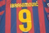 Retro Barcelona Home Long Sleeve 1:1 Quality Soccer Jersey  2009-2010
