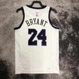 Los Angeles Lakers Kobe #24 BRYANT White City Edition NBA Jerseys 2023
